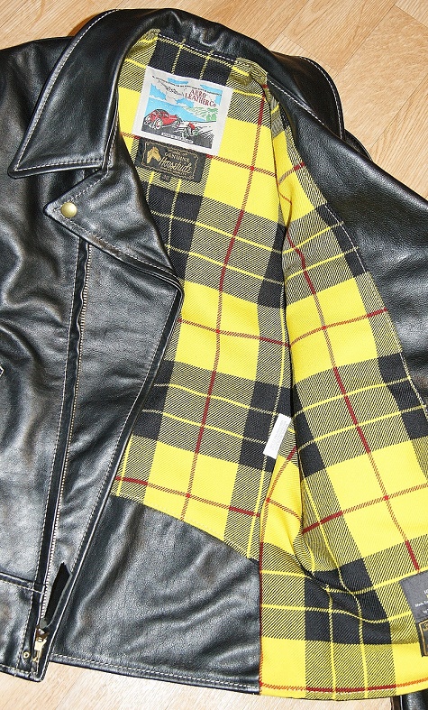 Aero Ridley Black Vicenza Horsehide MacLeod Dress Modern tartan lining.jpg