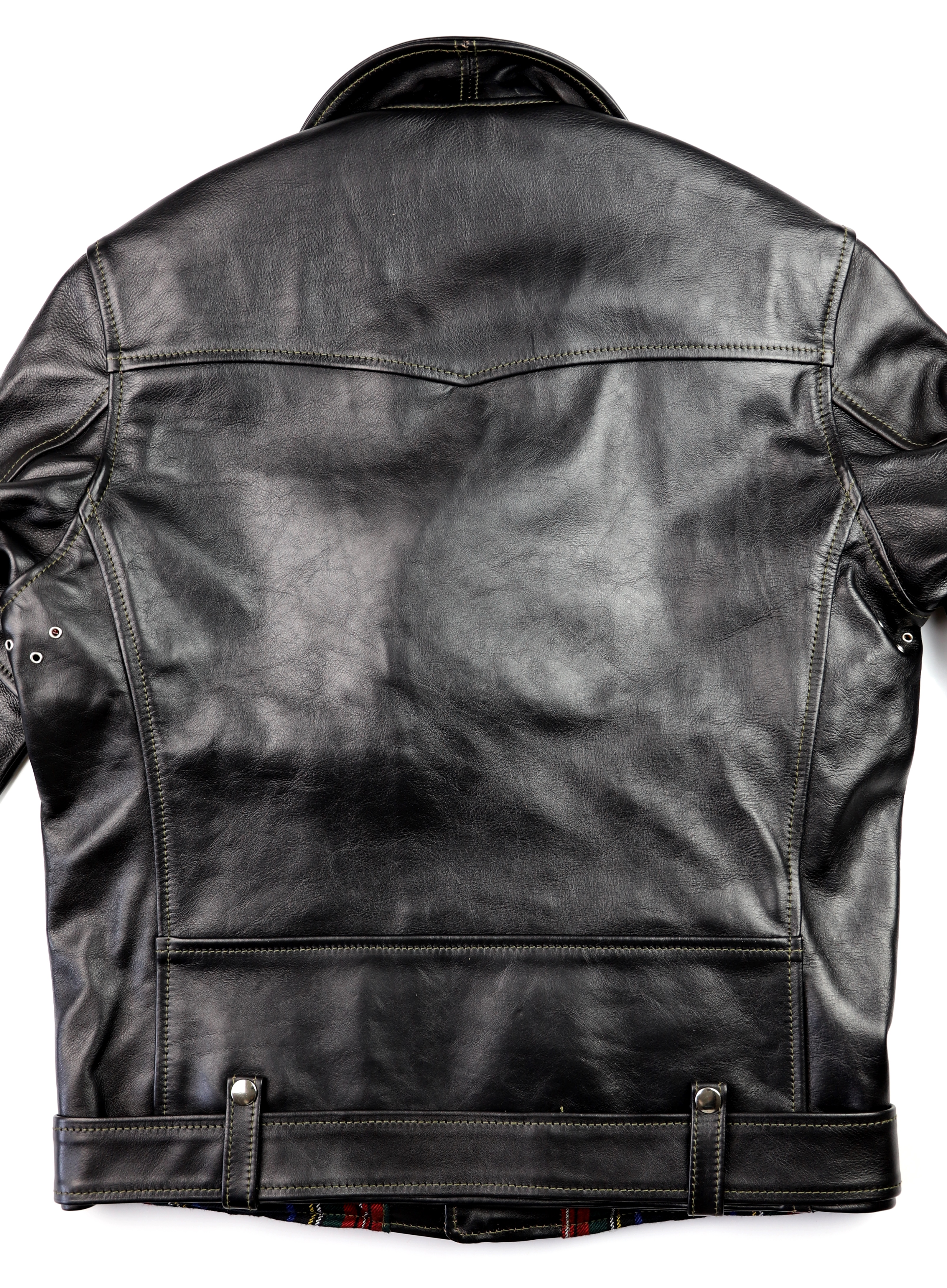 Aero Ridley Blackened Brown Vicenza Horsehide FOD back.jpg