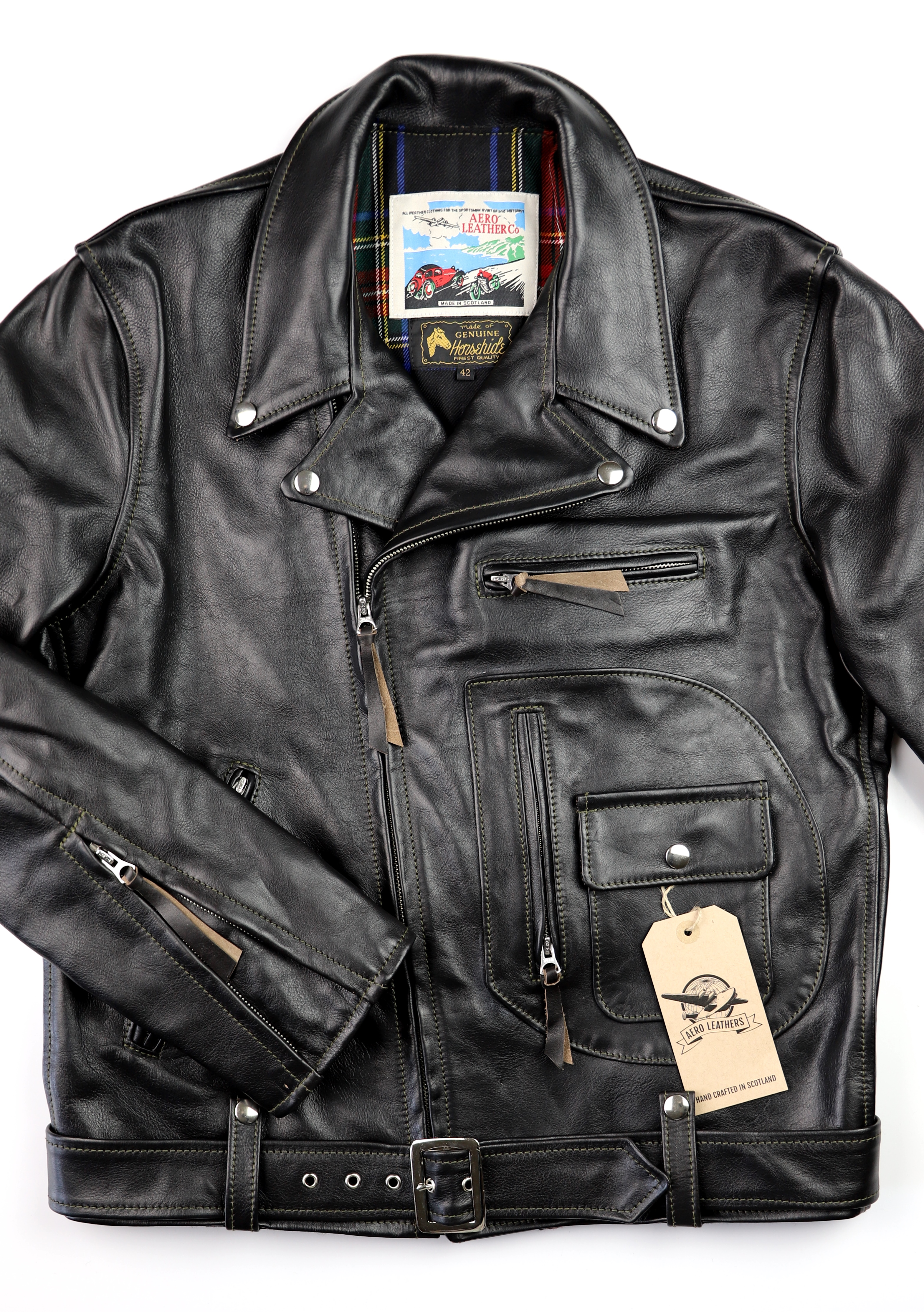 Aero Ridley Blackened Brown Vicenza Horsehide FOD front.jpg