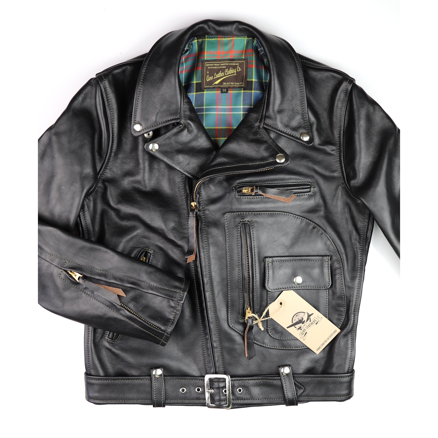 Aero Ridley Blackened Brown Vicenza Horsehide NR9 front IG square.jpg