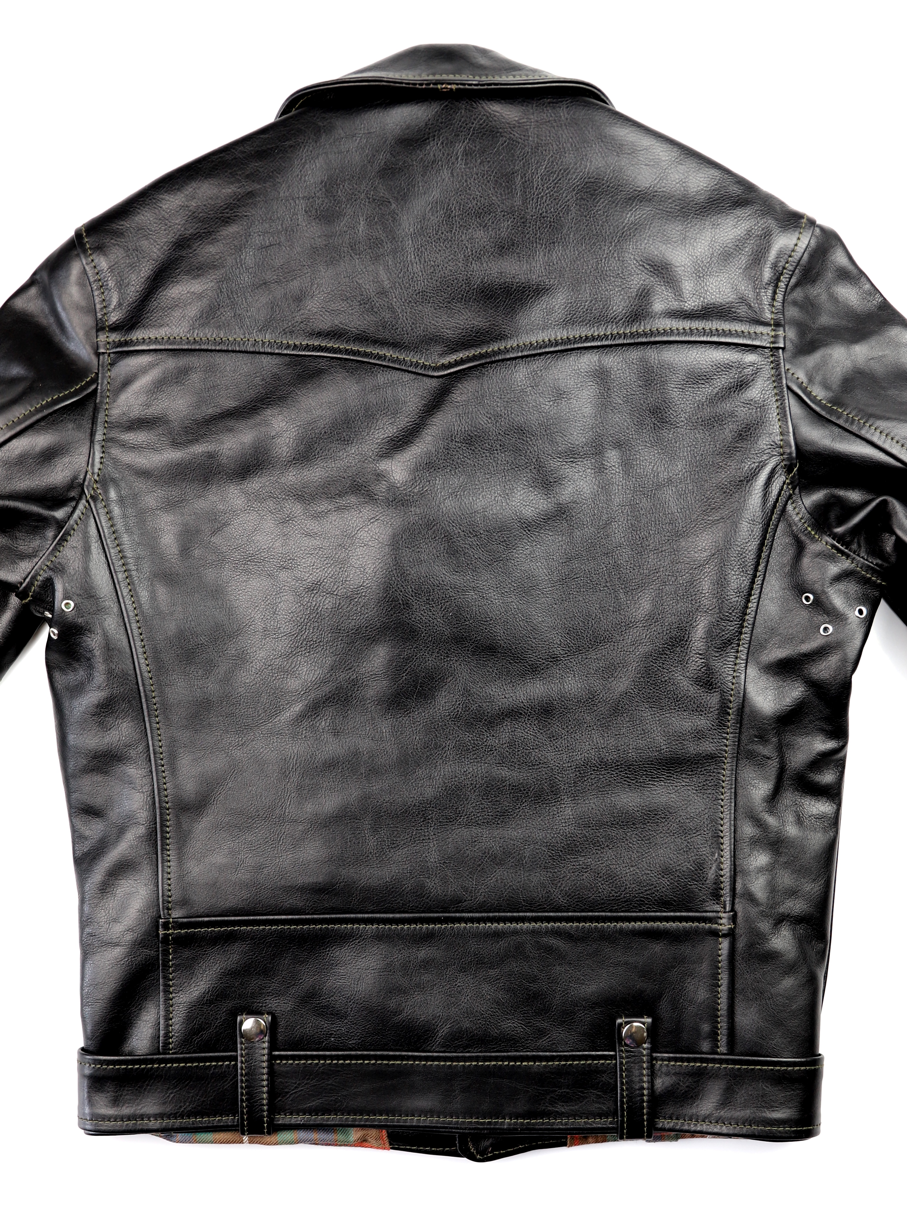 Aero Ridley Blackened Brown Vicenza Horsehide VJX4 back.jpg