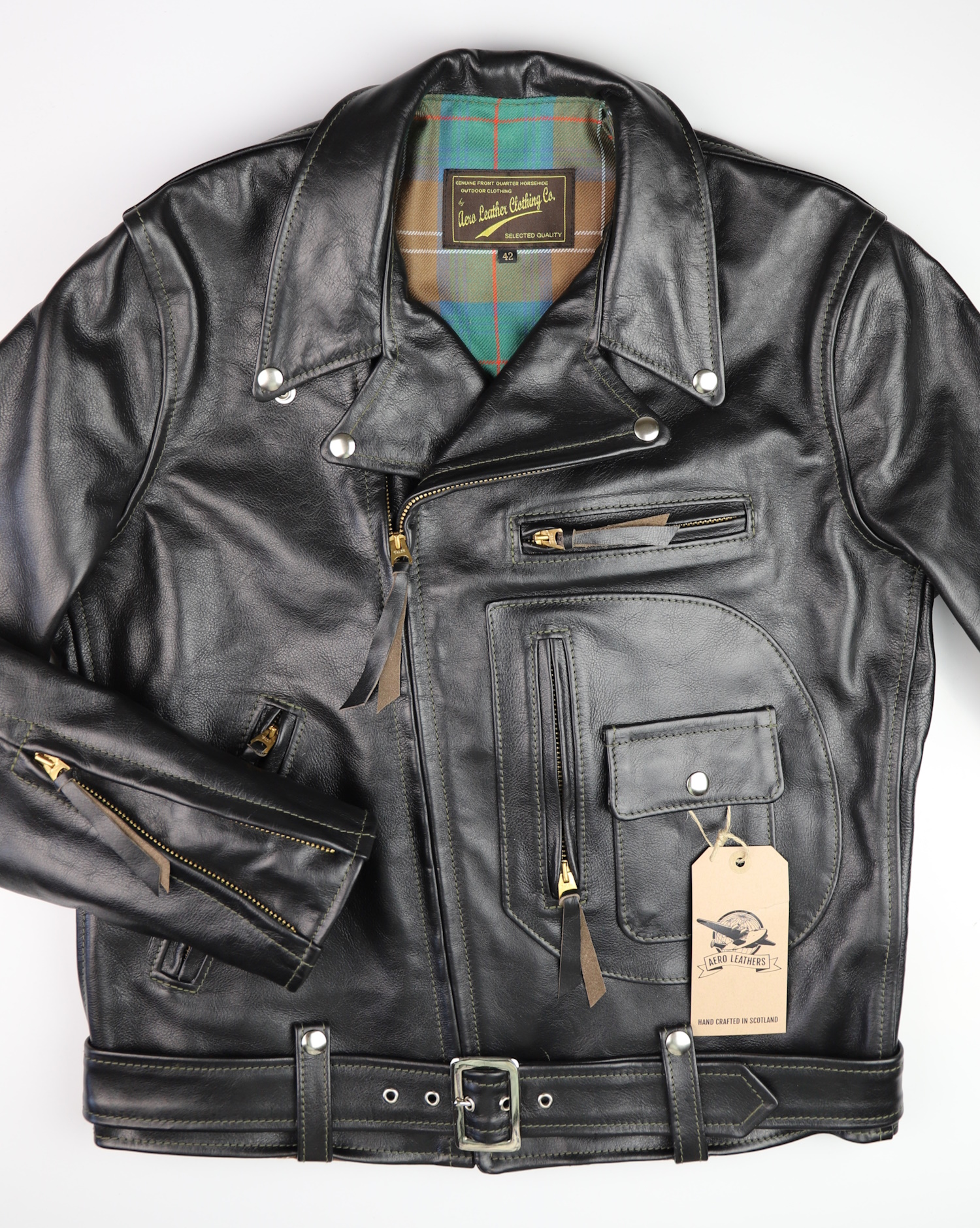 Aero Ridley Blackened Brown Vicenza Horsehide Y32 front.jpg