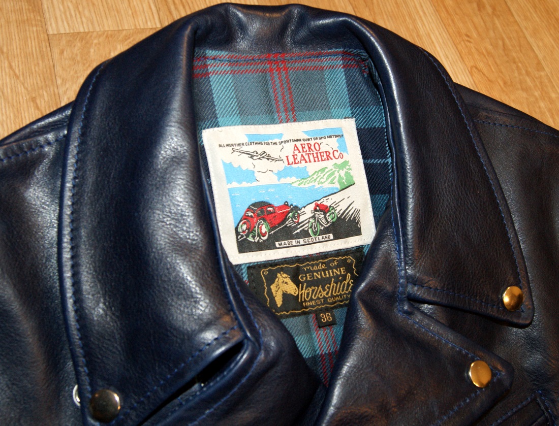 Aero Ridley Blue Vicenza Horsehide 36 tag.jpg