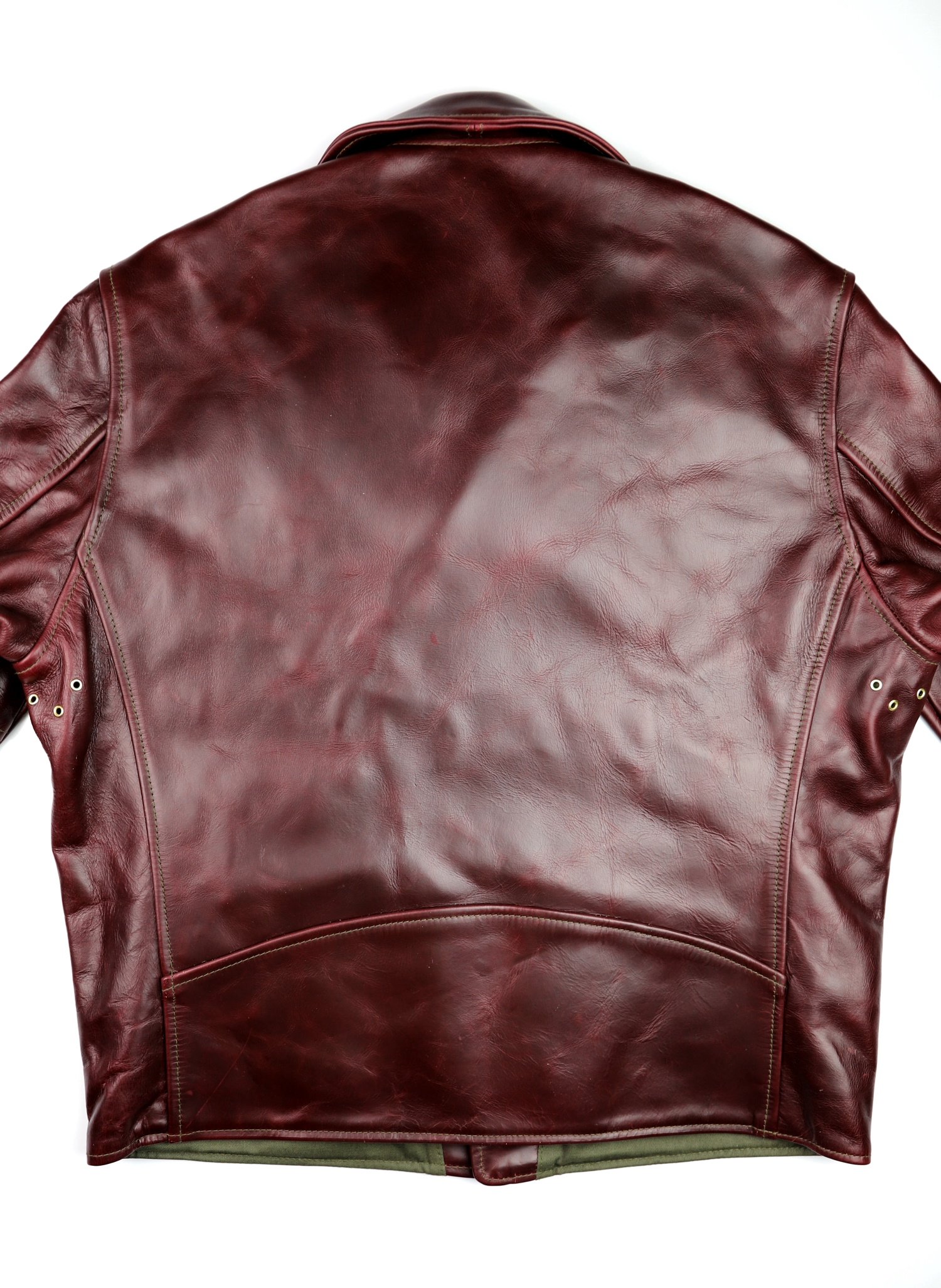 Aero Ridley Cordovan CXL Steerhide back.jpg