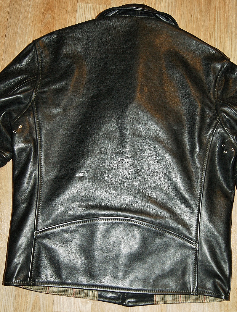 Aero Ridley D-Pocket Black Vicenza Horsehide back smaller.jpg