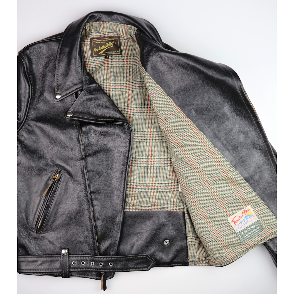Aero Ridley D-Pocket Blackened Brown Vicenza Horsehide ED7 MInto Check lining IG square.jpg