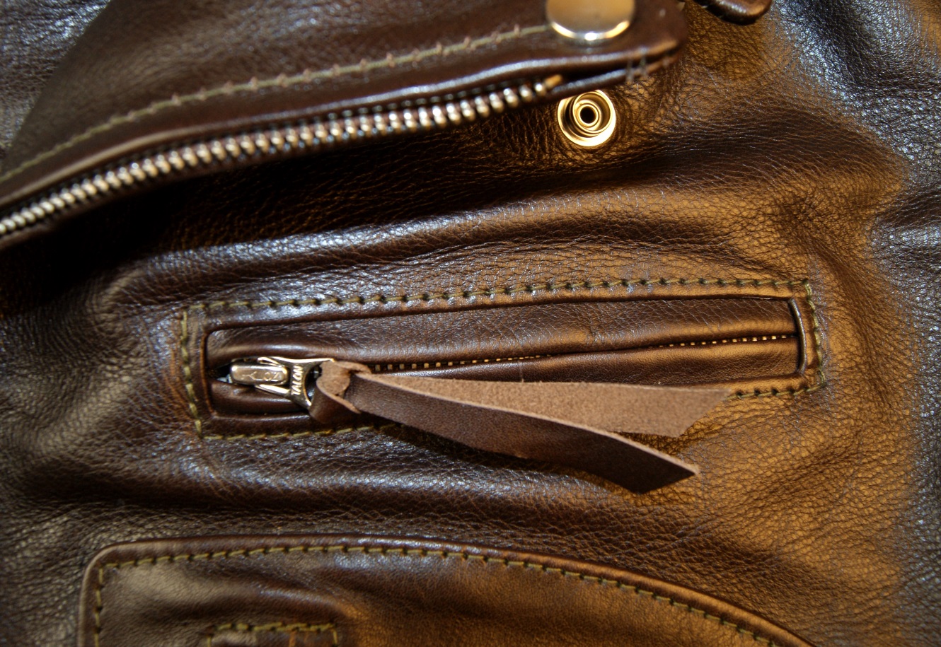 Aero Ridley Dark Seal Vicenza Horsehide CB1 chest pocket.jpg