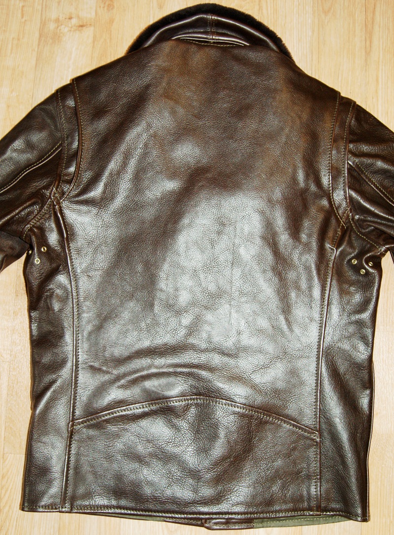 Aero Ridley Dark Seal Vicenza Horsehide S3 size 38 fur collar back.jpg