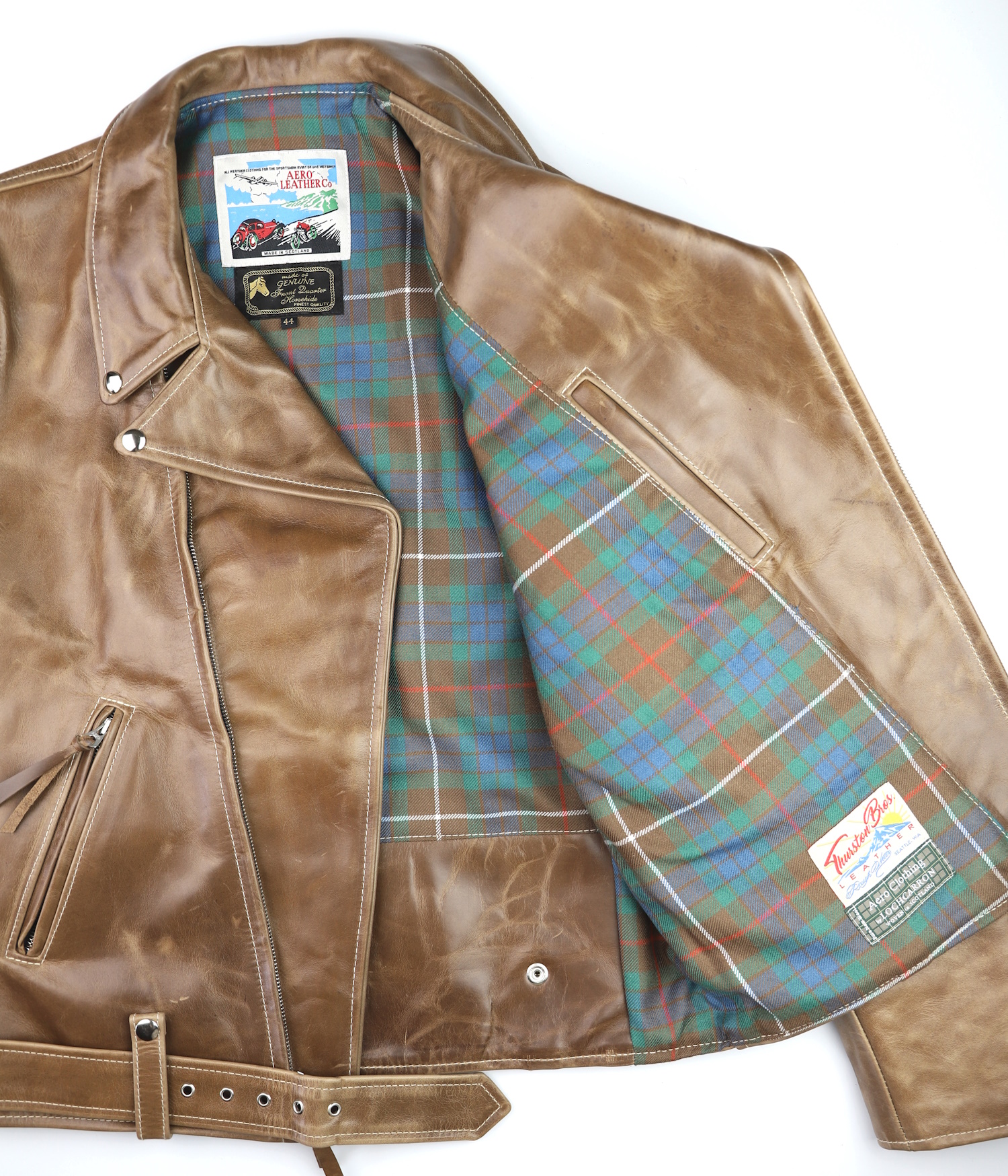 Aero Ridley Natural CXL FQHH FQ8 Fraser Hunting Ancient tartan lining.jpg