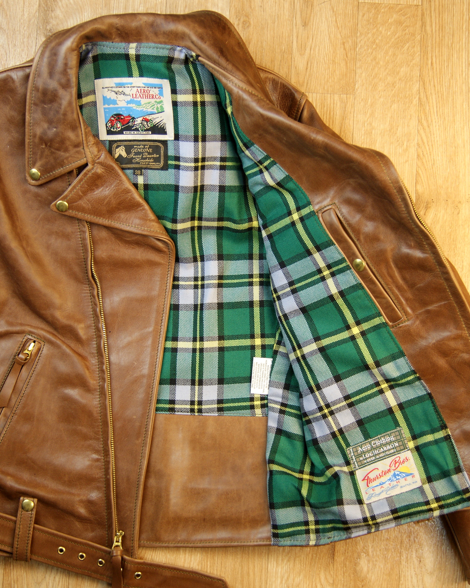 Aero Ridley Natural CXL FQHH modified Ridley Cape Breton tartan lining.jpg