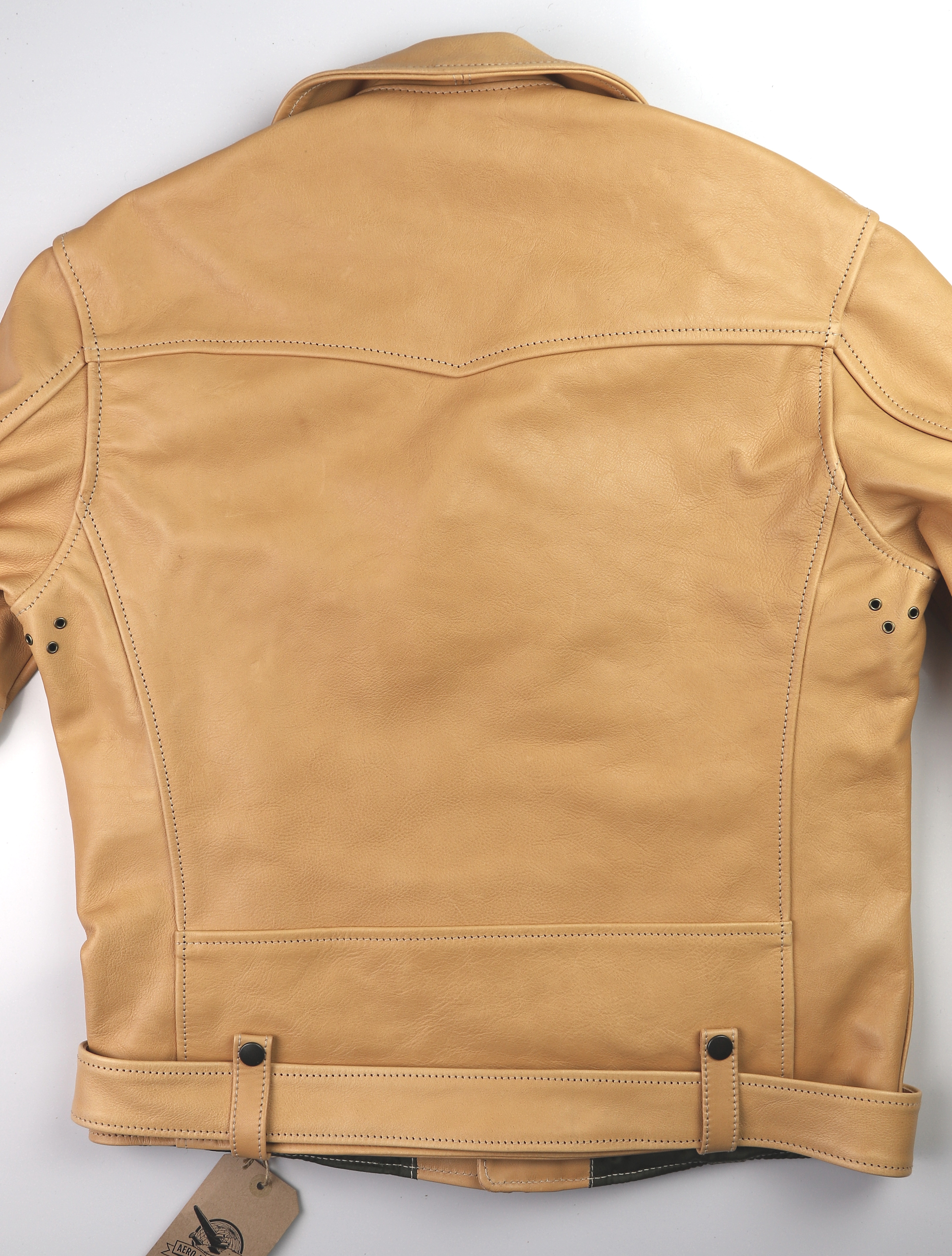 Aero Ridley Natural Vicenza Horsehide 9DM back.jpg