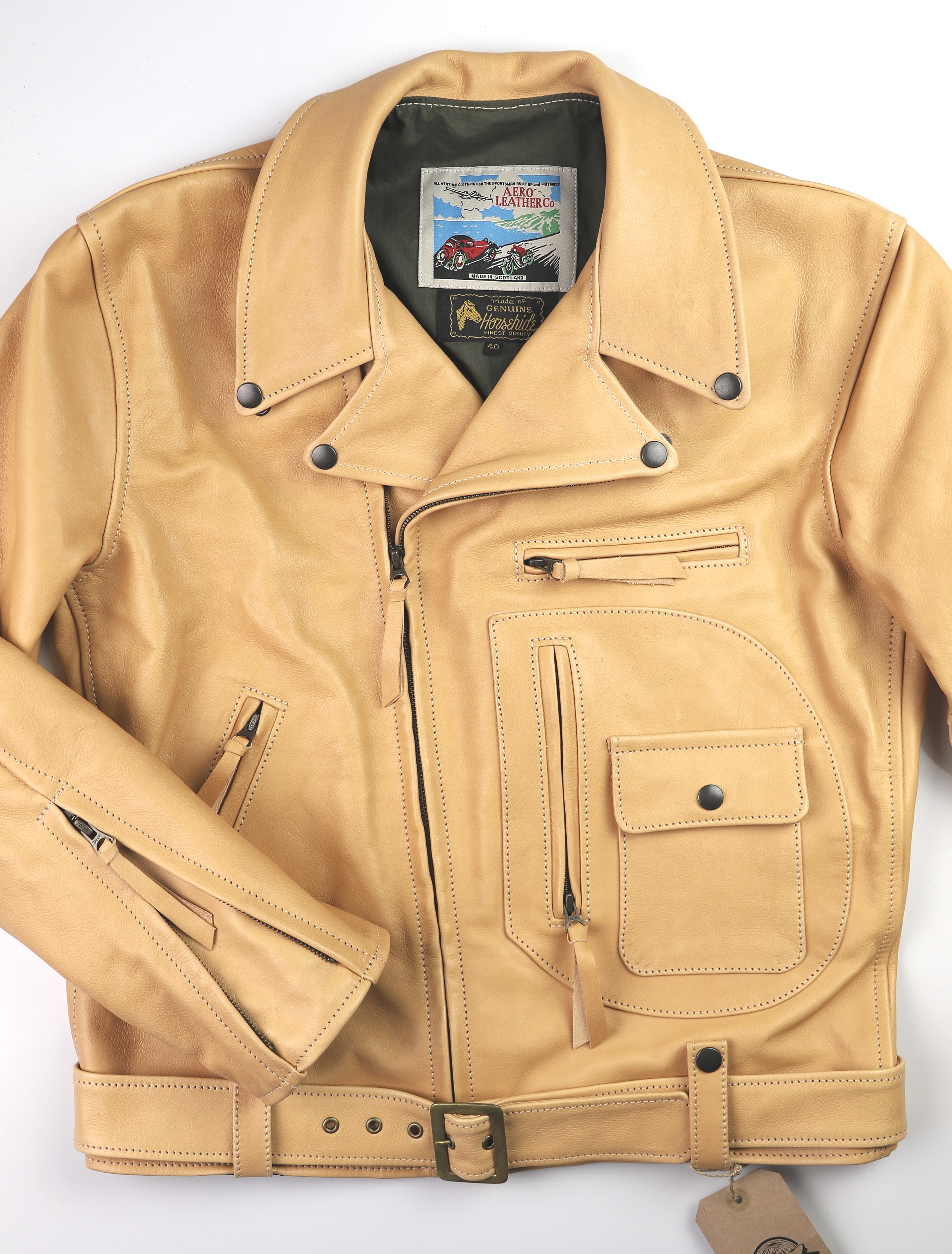 Aero Ridley Natural Vicenza Horsehide 9DM front.jpg