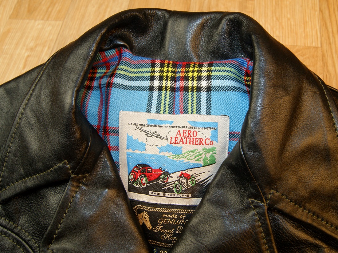 Aero Rockafella Black Vicenza Horsehide tag.jpg