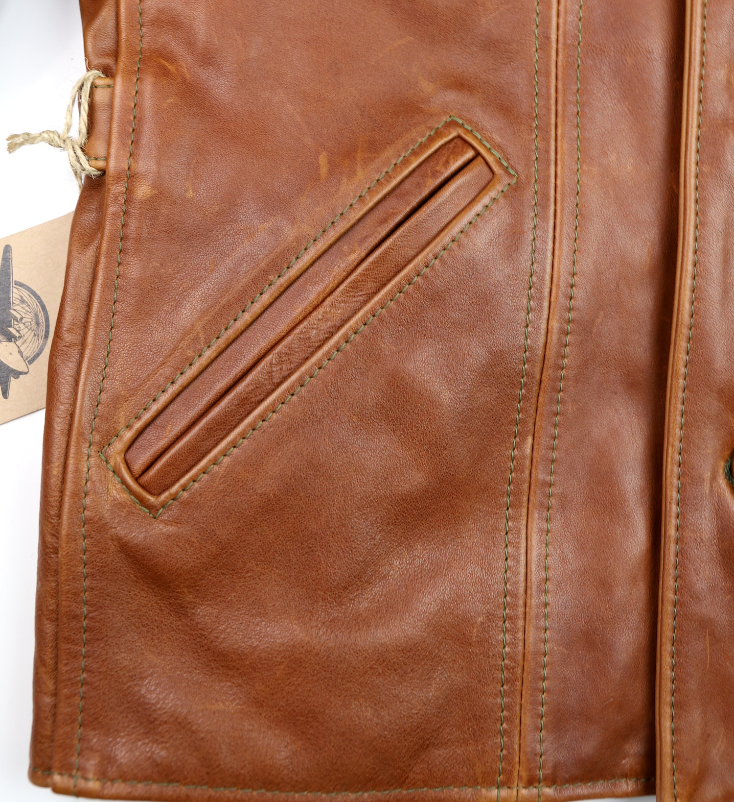 Aero Rockafella Cognac Pinnacle Horsehide handwarmer.jpg