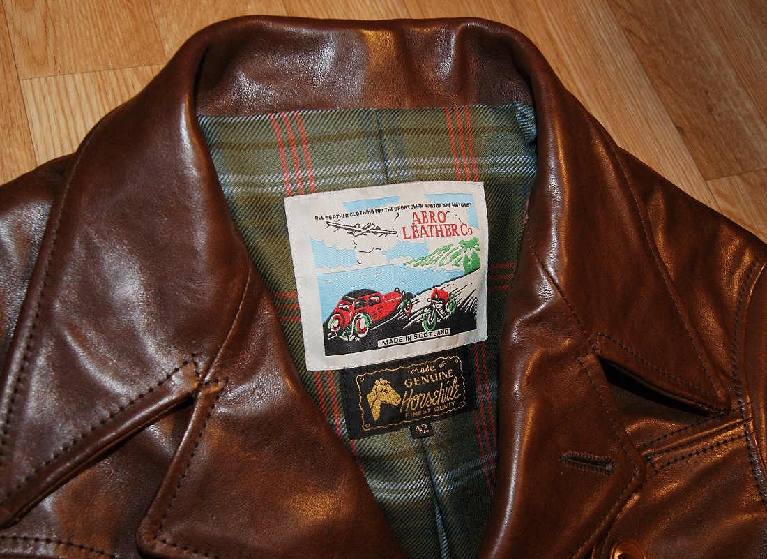 Aero Rockafella Russet Vicenza horsehide tag.JPG