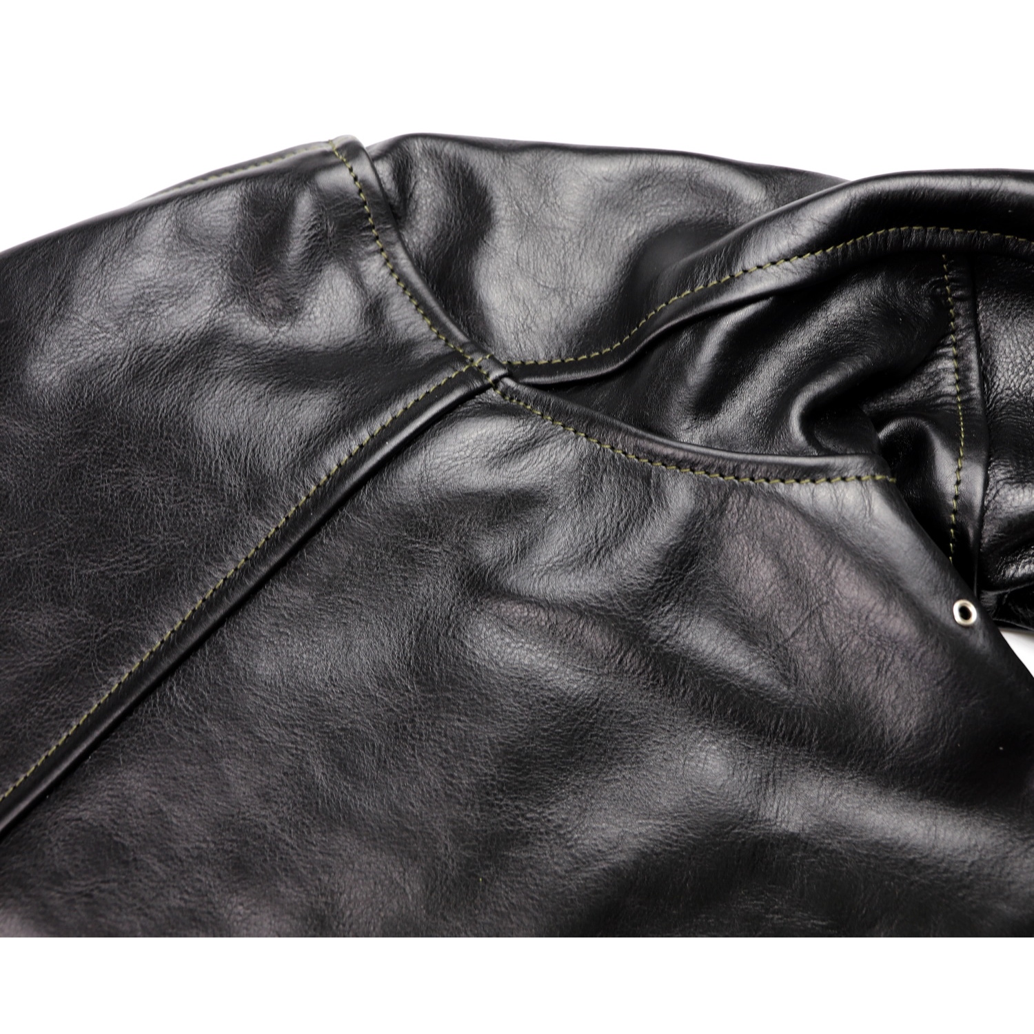 Aero Seven Black Badalassi Cowhide WLC6 shoulder.jpg