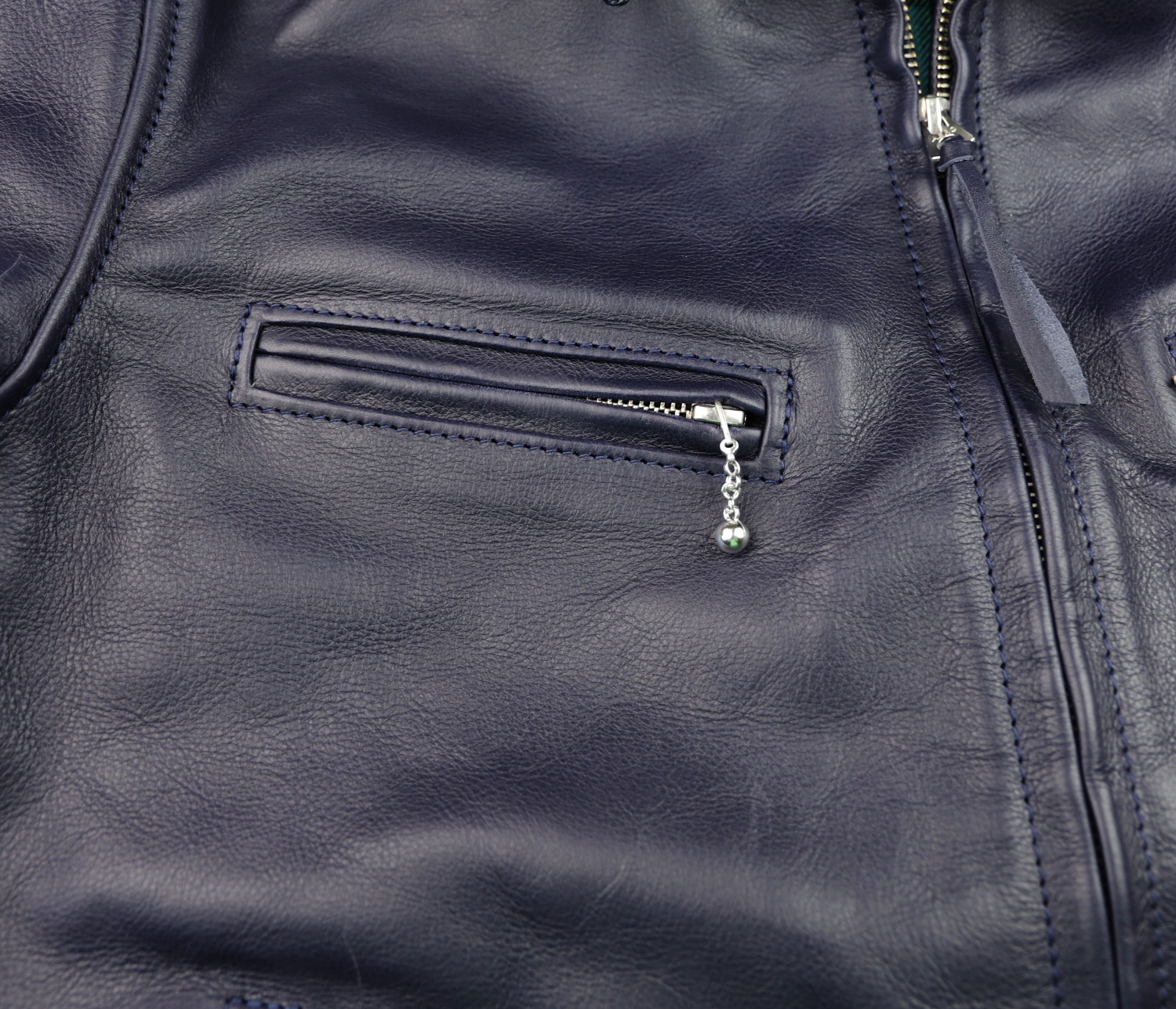 Aero Seven Blue Vicenza Horsehide chest pocket.jpg