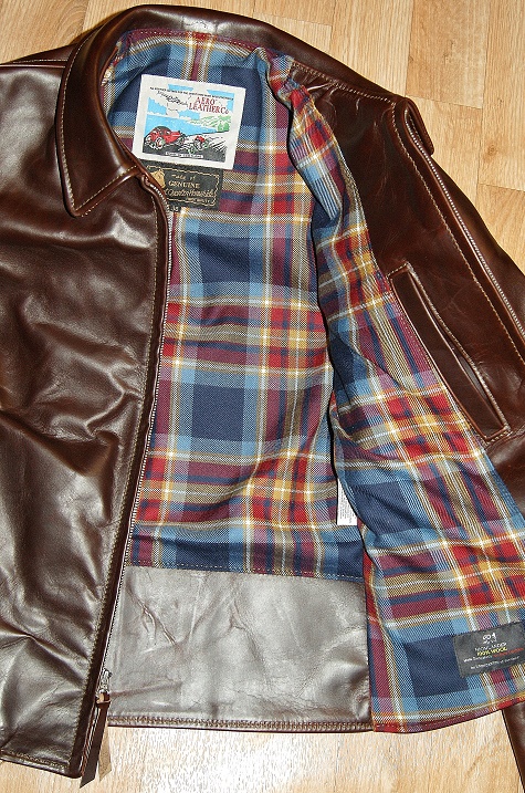 Aero Seven Brown CXL FQHH Holyrood Golden Jubilee tartan lining.jpg