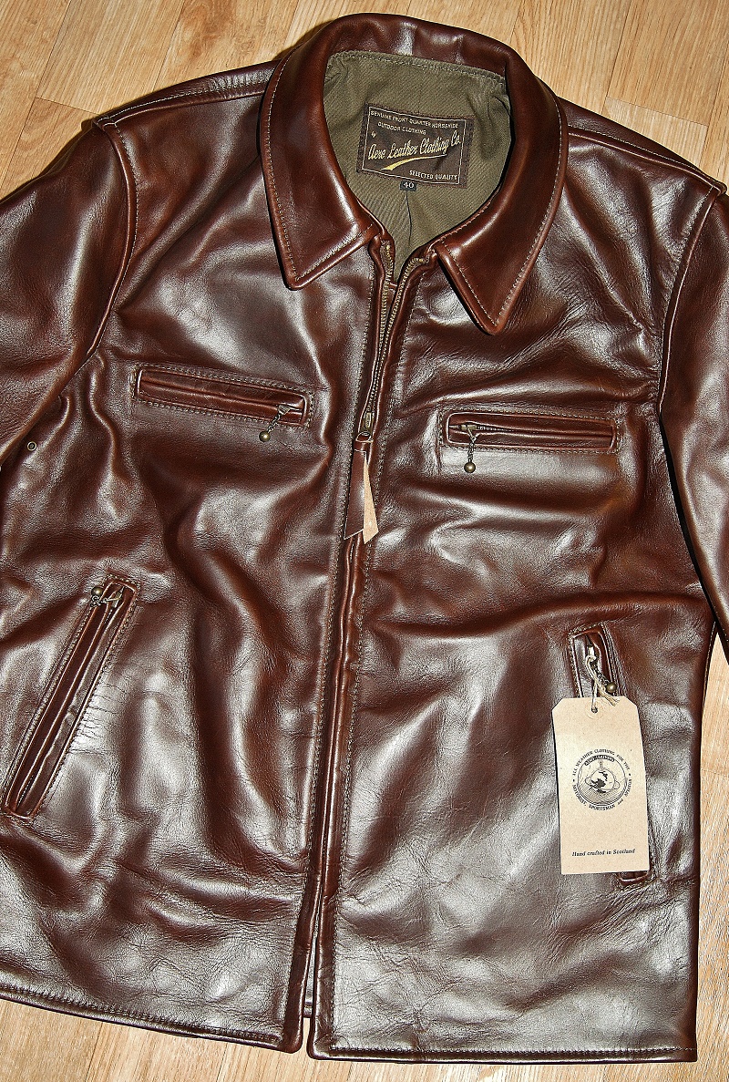 Aero Seven Brown CXL Steerhide front.jpg