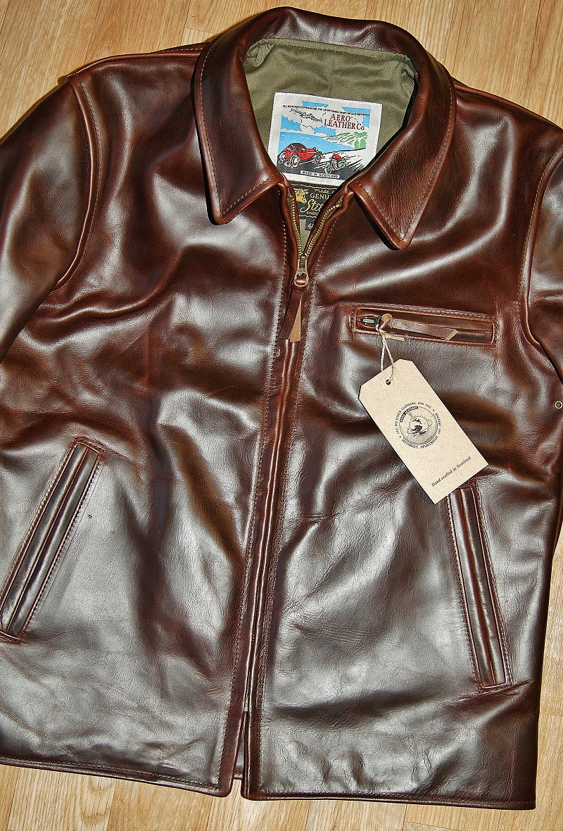 Aero Seven Brown CXL Steerhide front.jpg