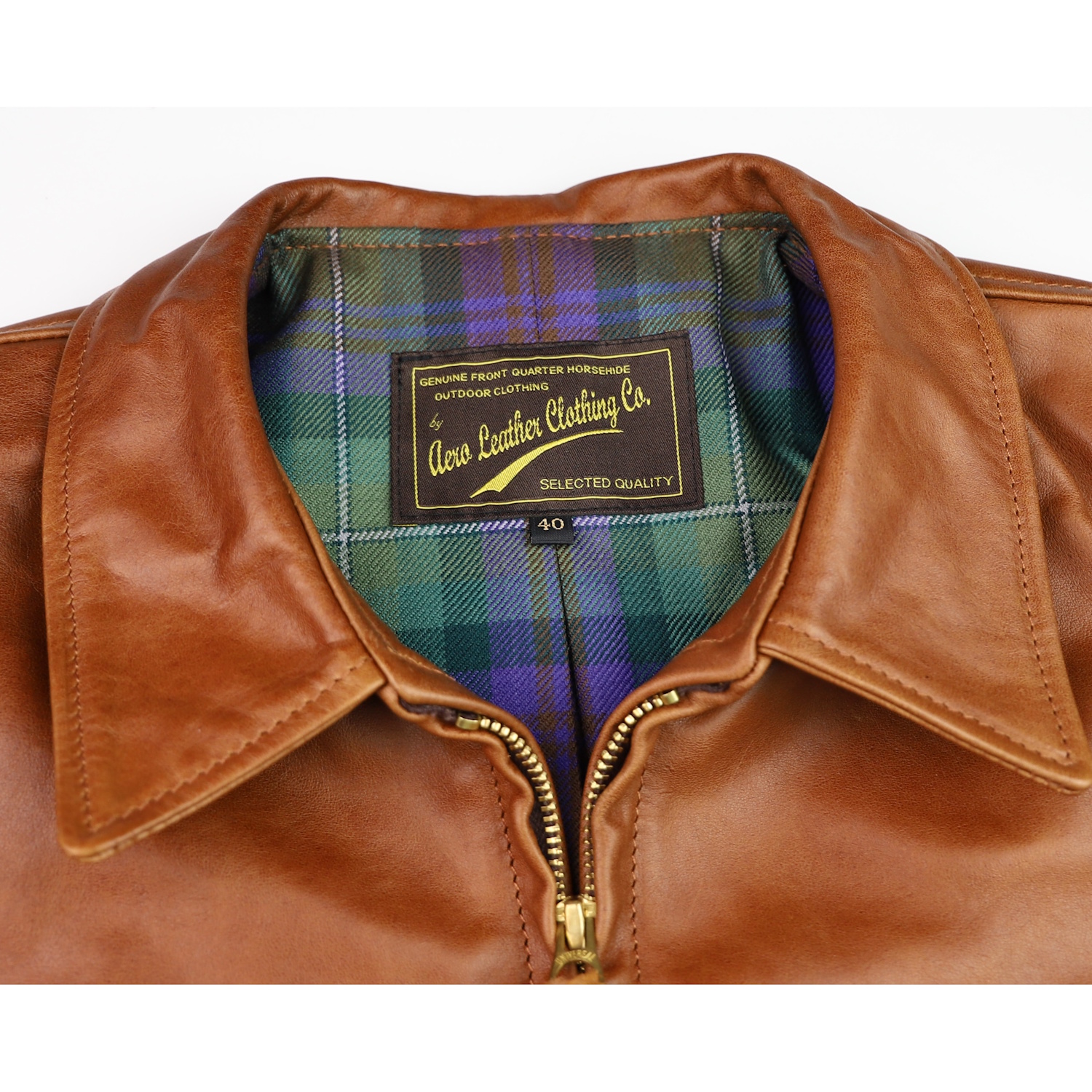Aero Seven Cognac Pinnacle Horsehide TP7 tag.jpg