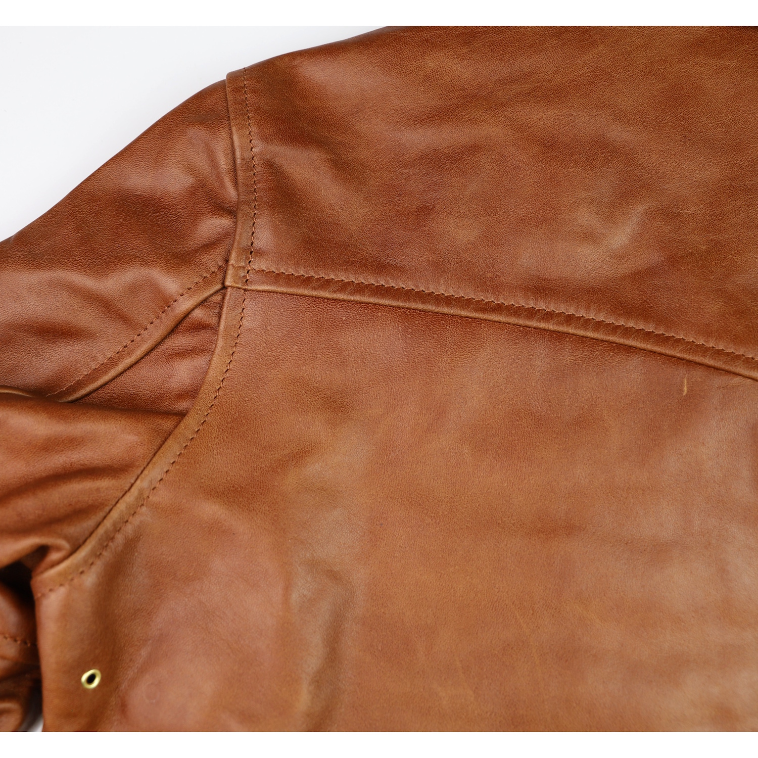 Aero Seven Cognac Pinnacle Horsehide TP7 yoke.jpg
