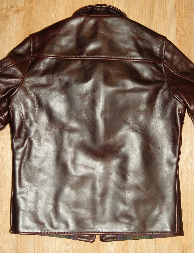 Aero Seven Cordovan CXL Steerhide back.jpg