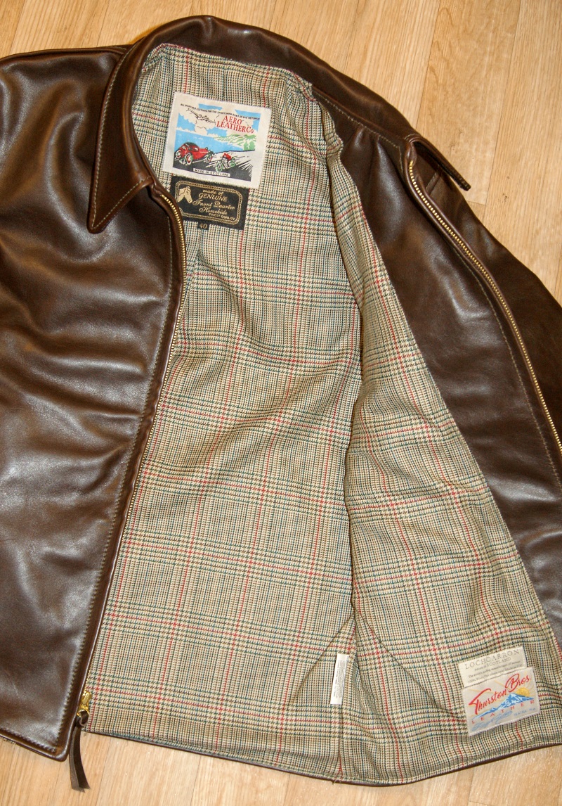 Aero Seven Seal Vicenza Horsehide ED8 Minto Check Tweed lining.jpg