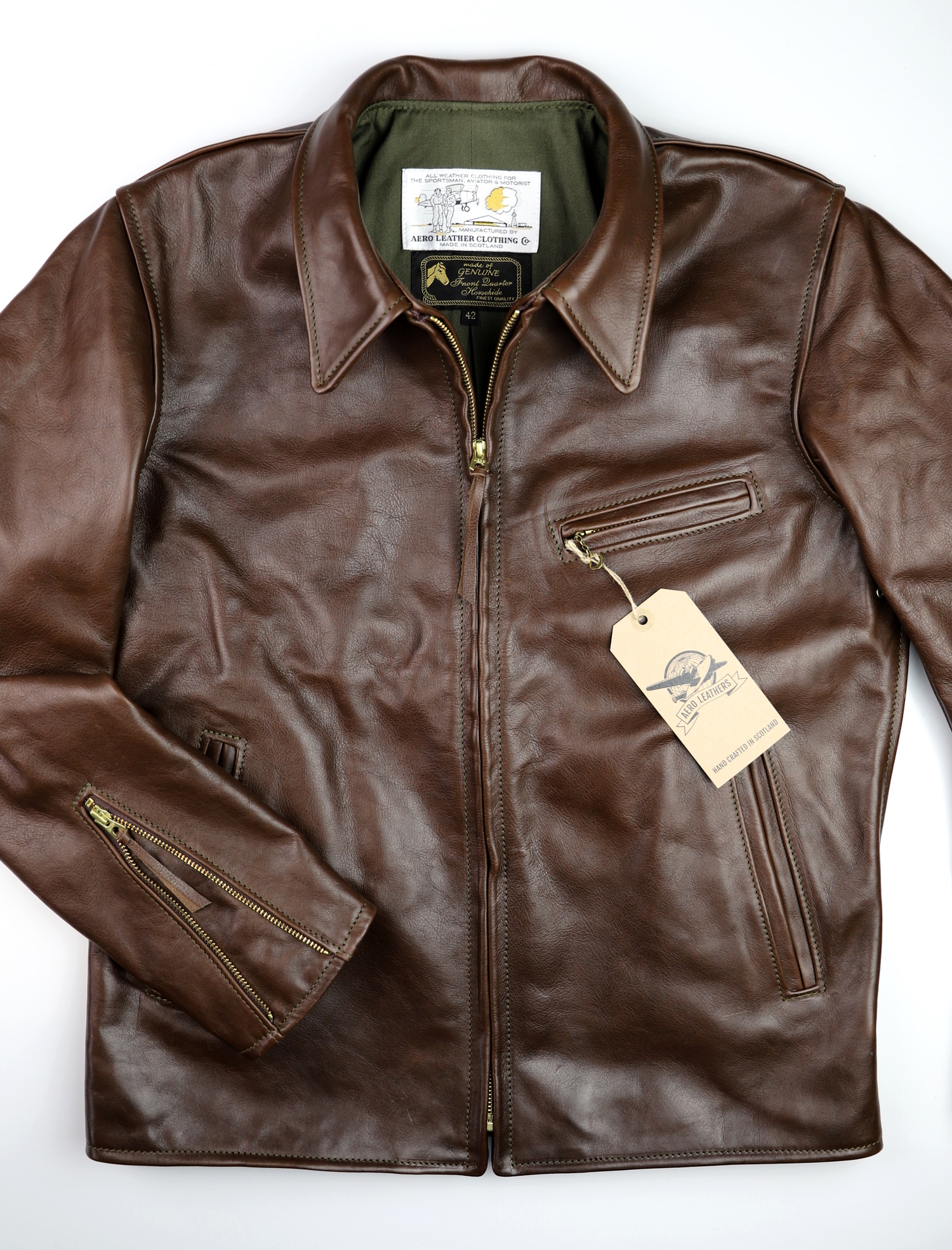 Aero Seven Seal Vicenza Horsehide U7D front.jpg