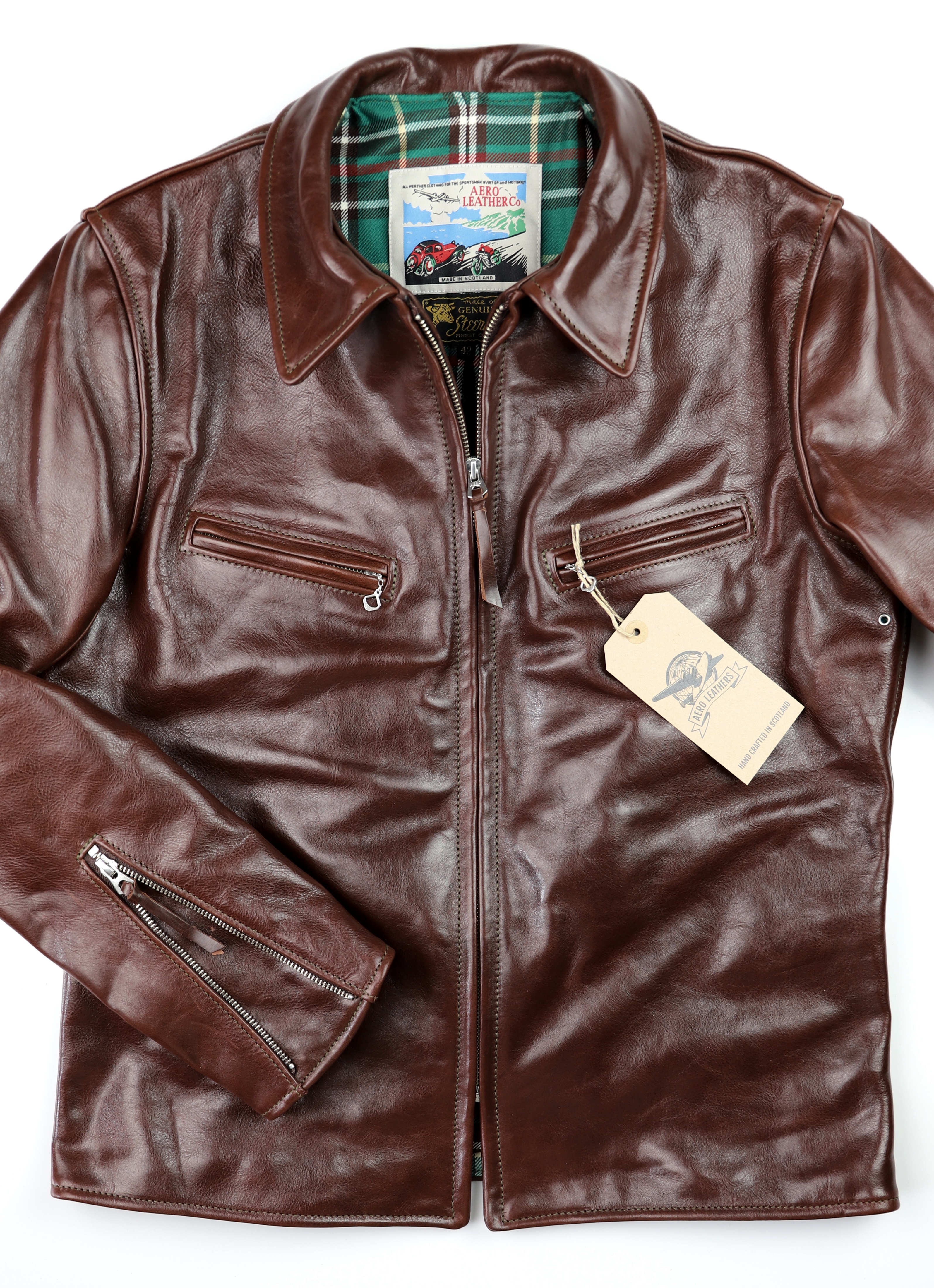 Aero Seven Tobacco Badalassi Cowhide front.jpg