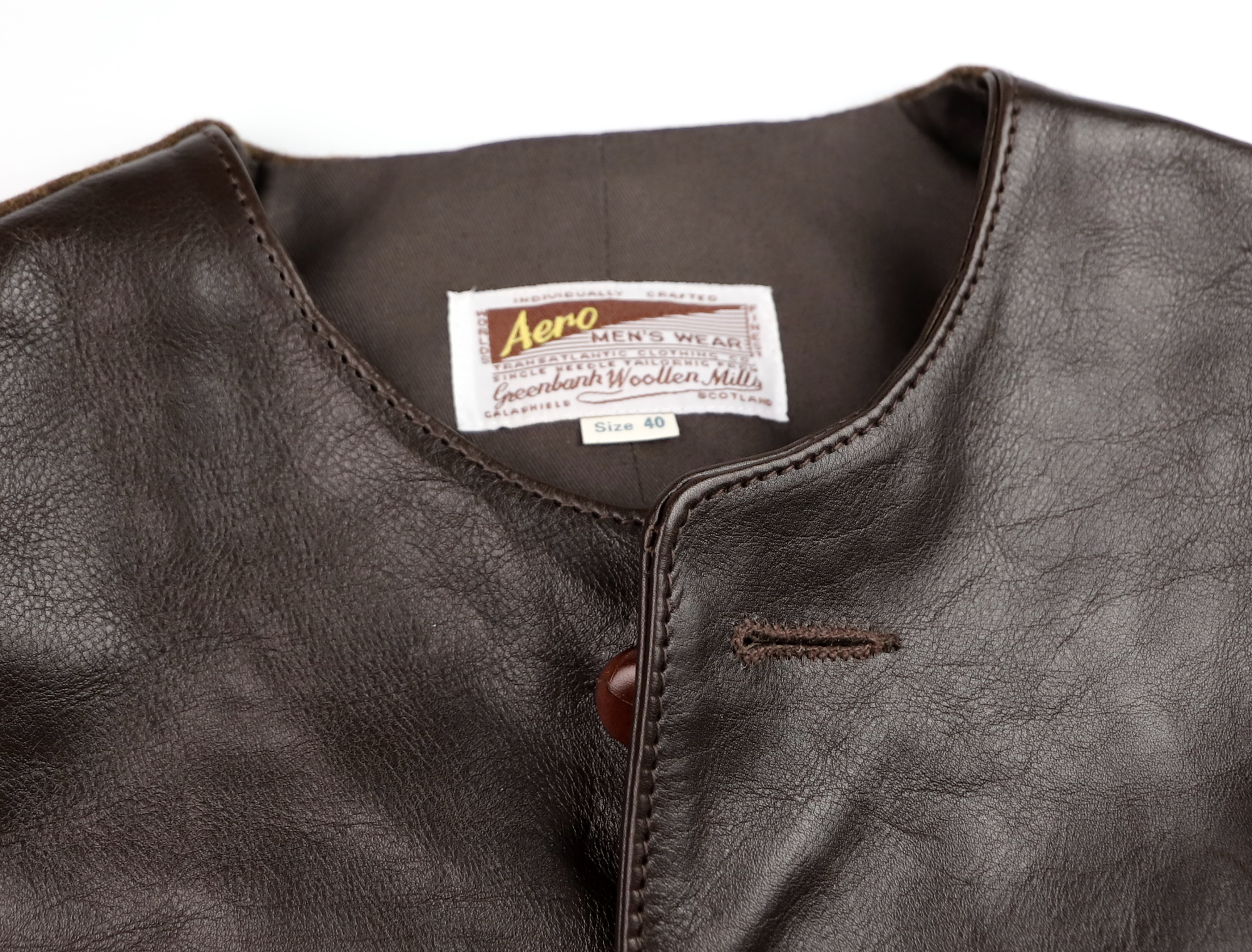 Aero Shackleton Dark Seal Vicenza Horsehide PDE7 tag.jpg