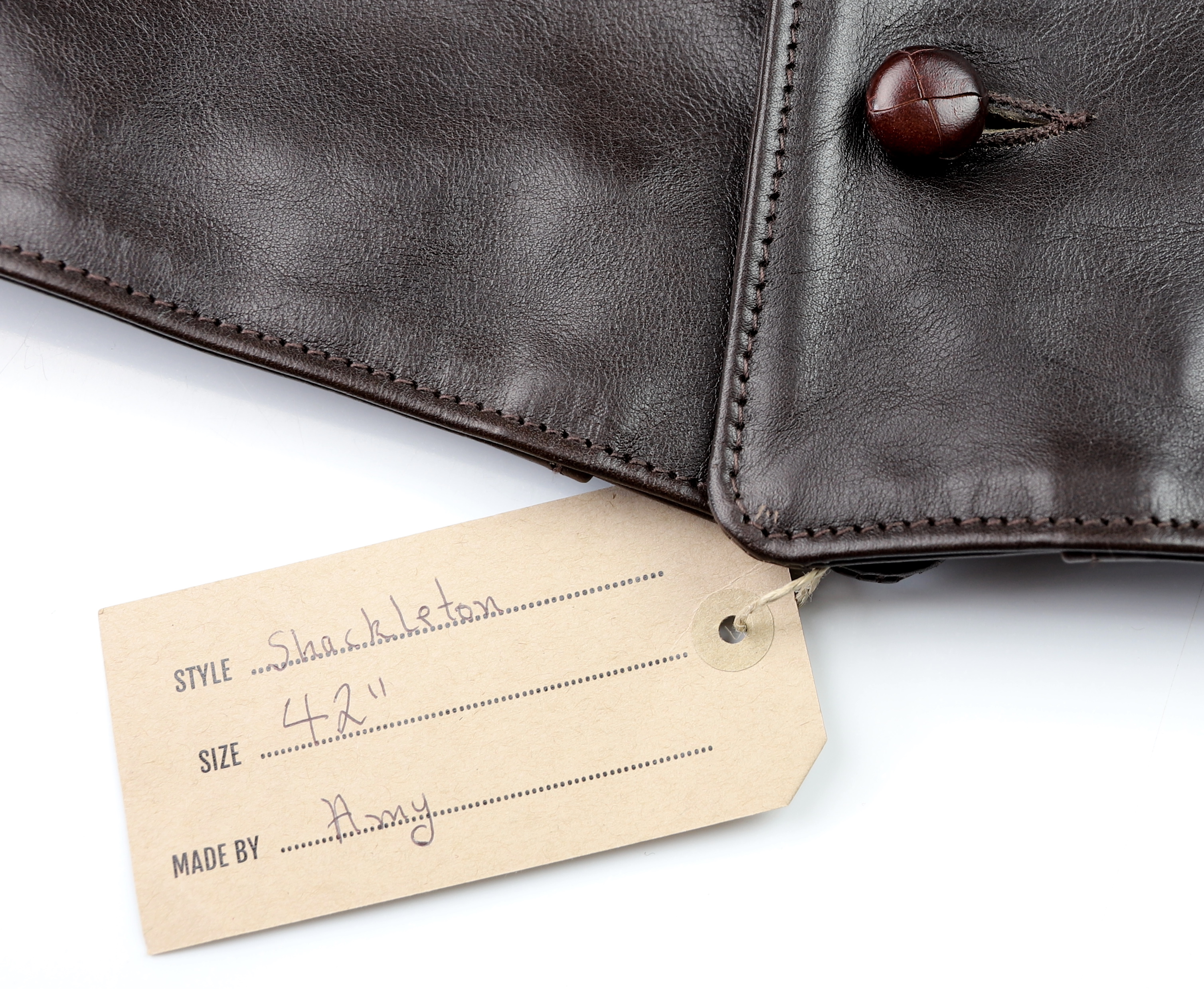 Aero Shackleton Dark Seal Vicenza Horsehide TDQ1 name tag.jpg