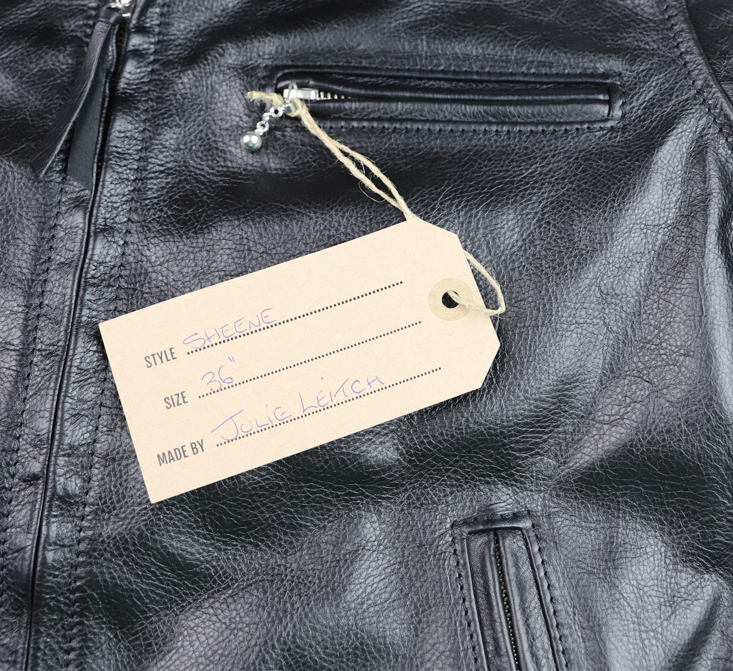 Aero Sheene Black Vicenza Horsehide YB3 name tag.jpg