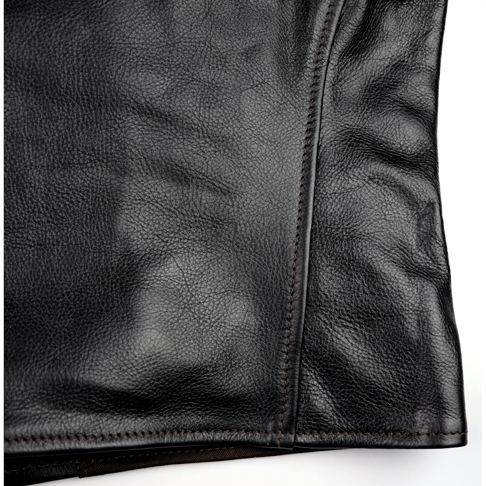 Aero Sheene Blackened Brown Vicenza horsehide HU2 lower back.jpg