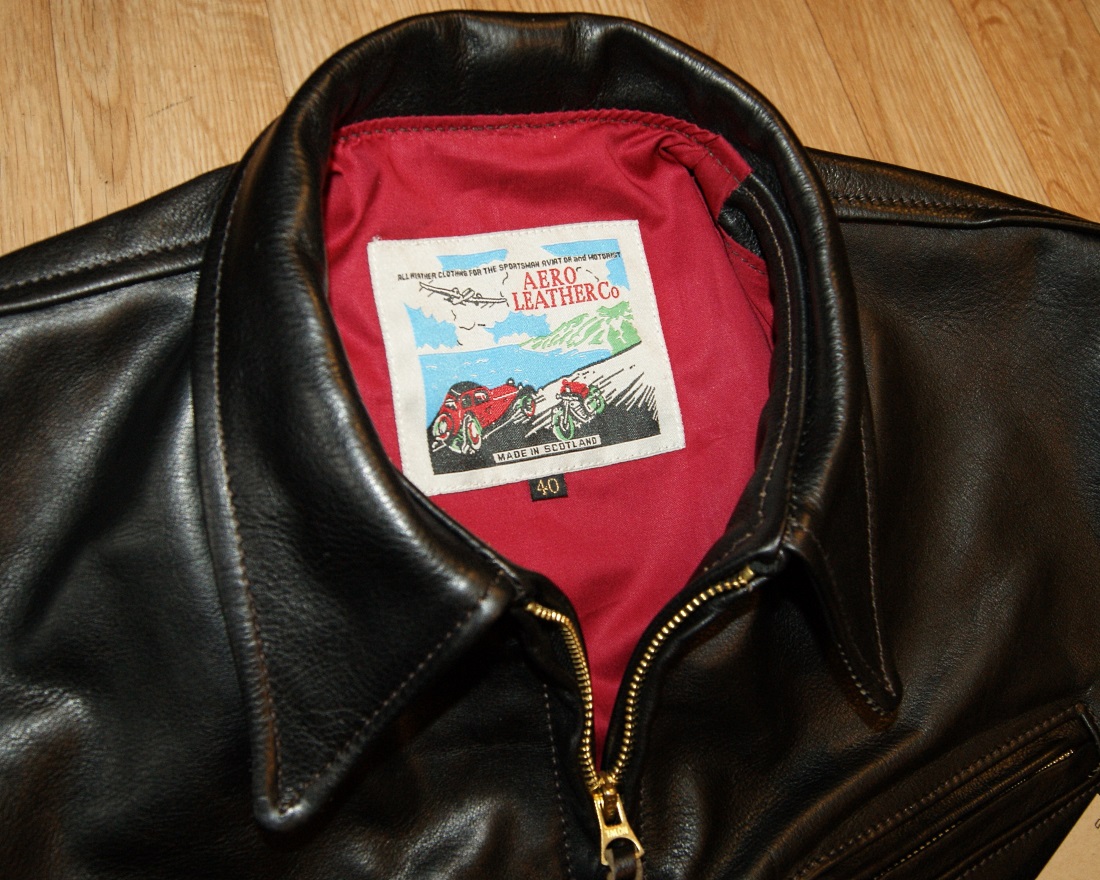 Aero Sheene Blackened Brown Vicenza Horsehide tag.jpg