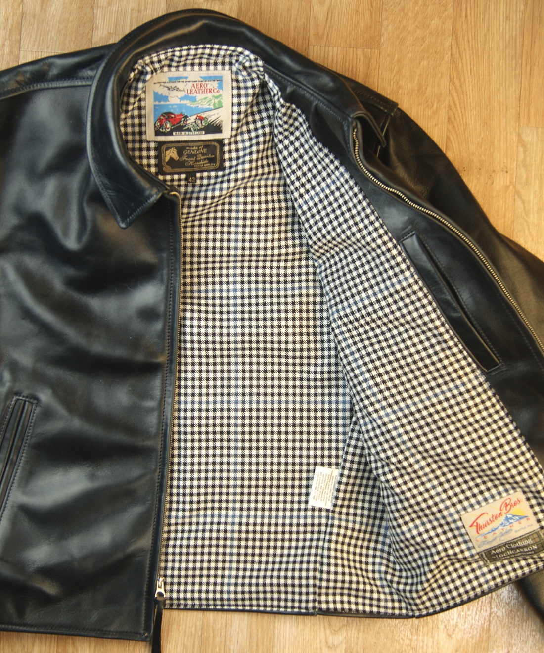 Aero Sheene Blue CXL FQHH Buccleuch Check Tweed lining.jpg