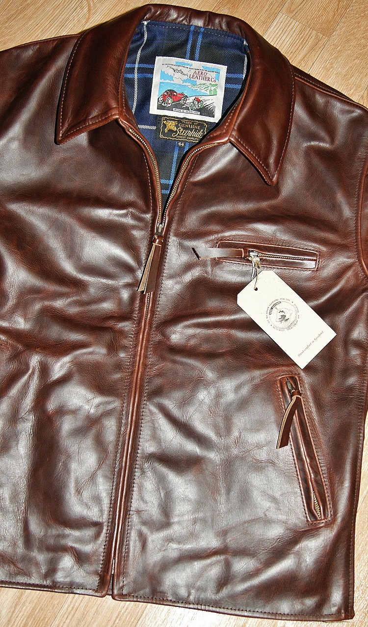 Aero Sheene Brown CXL Steerhide 44 front.jpg