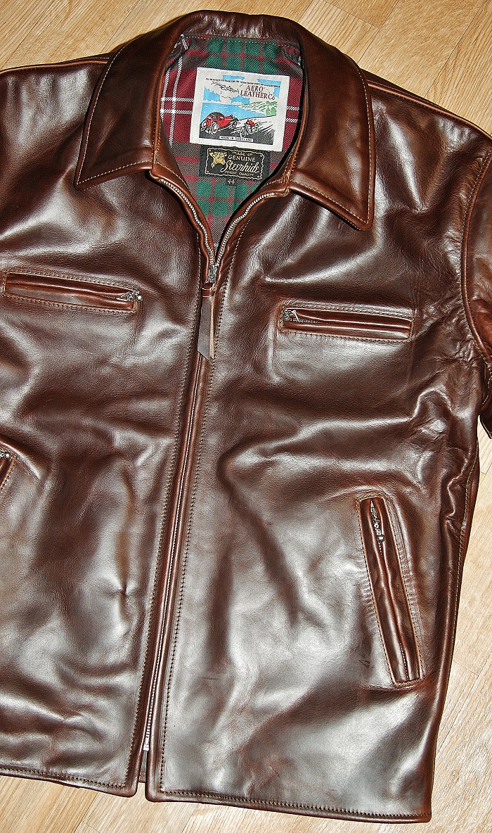 Aero Sheene Brown CXL Steerhide front.jpg