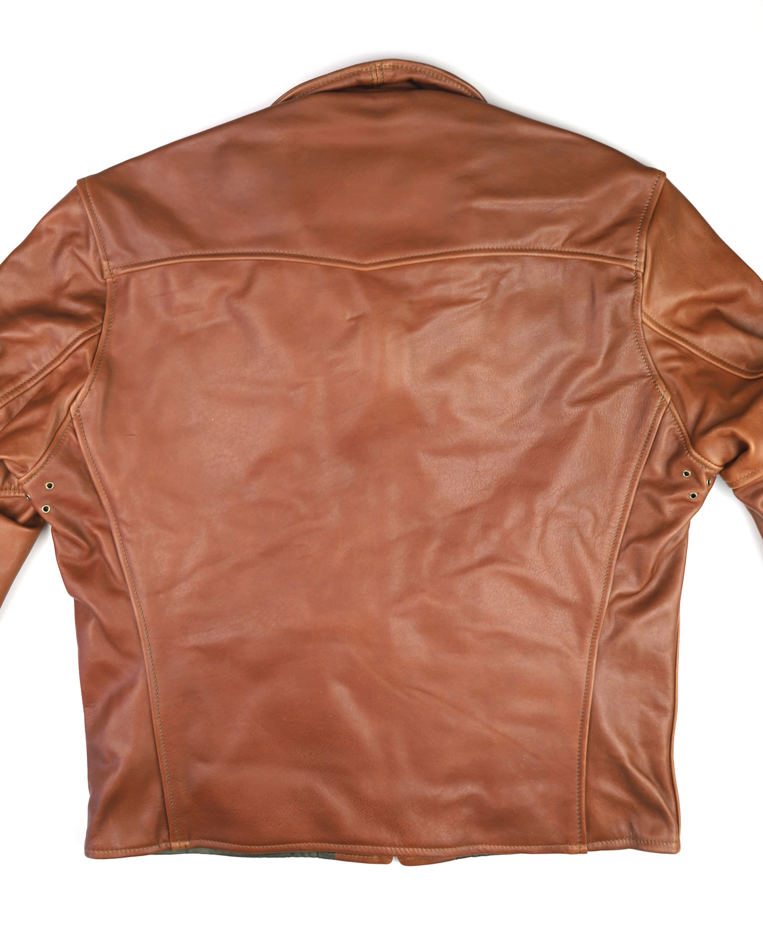 Aero Sheene Cognac Pinnacle Horsehide back.jpg