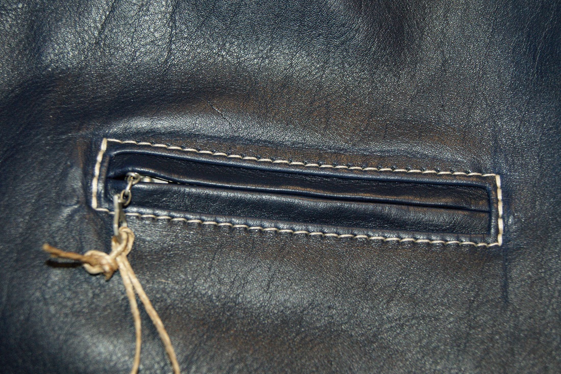 Aero Sunburst Blue Vicenza Horsehide BY8 chest pocket.jpg