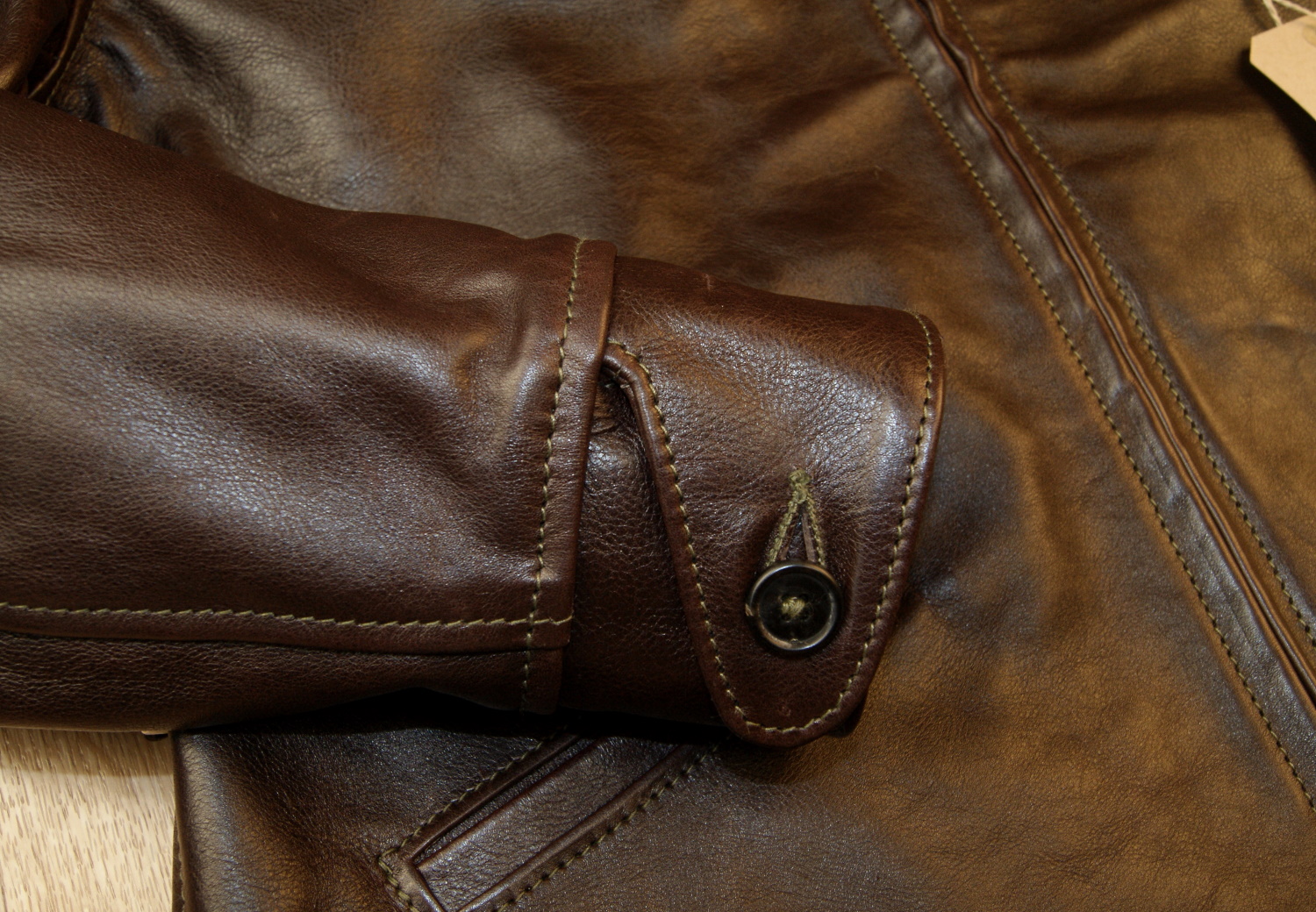 Aero Sunburst Dark Seal Vicenza Horsehide EMY cuff.jpg