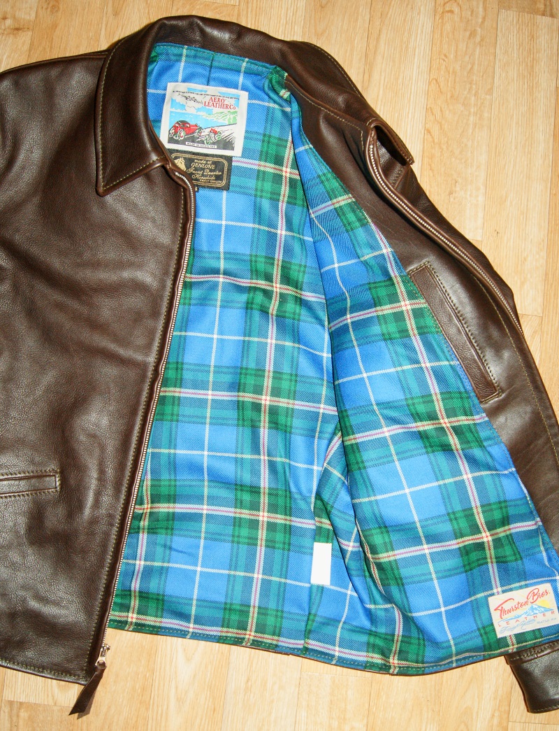 Aero Sunburst Dark Seal Vicenza size 44 KQ9 Nova Scotia tartan lining.jpg