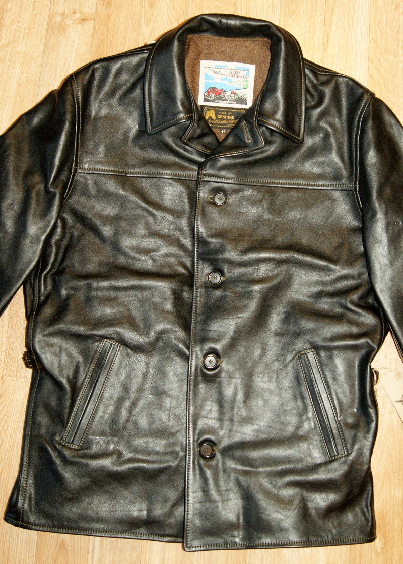 Aero Teamster Blackened Brown Vicenza Horsehide front.jpg