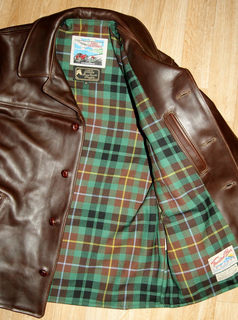 Aero Teamster Brown CXL FQHH PR44 Buchanon Modern Hunting heavyweight tartan.jpg