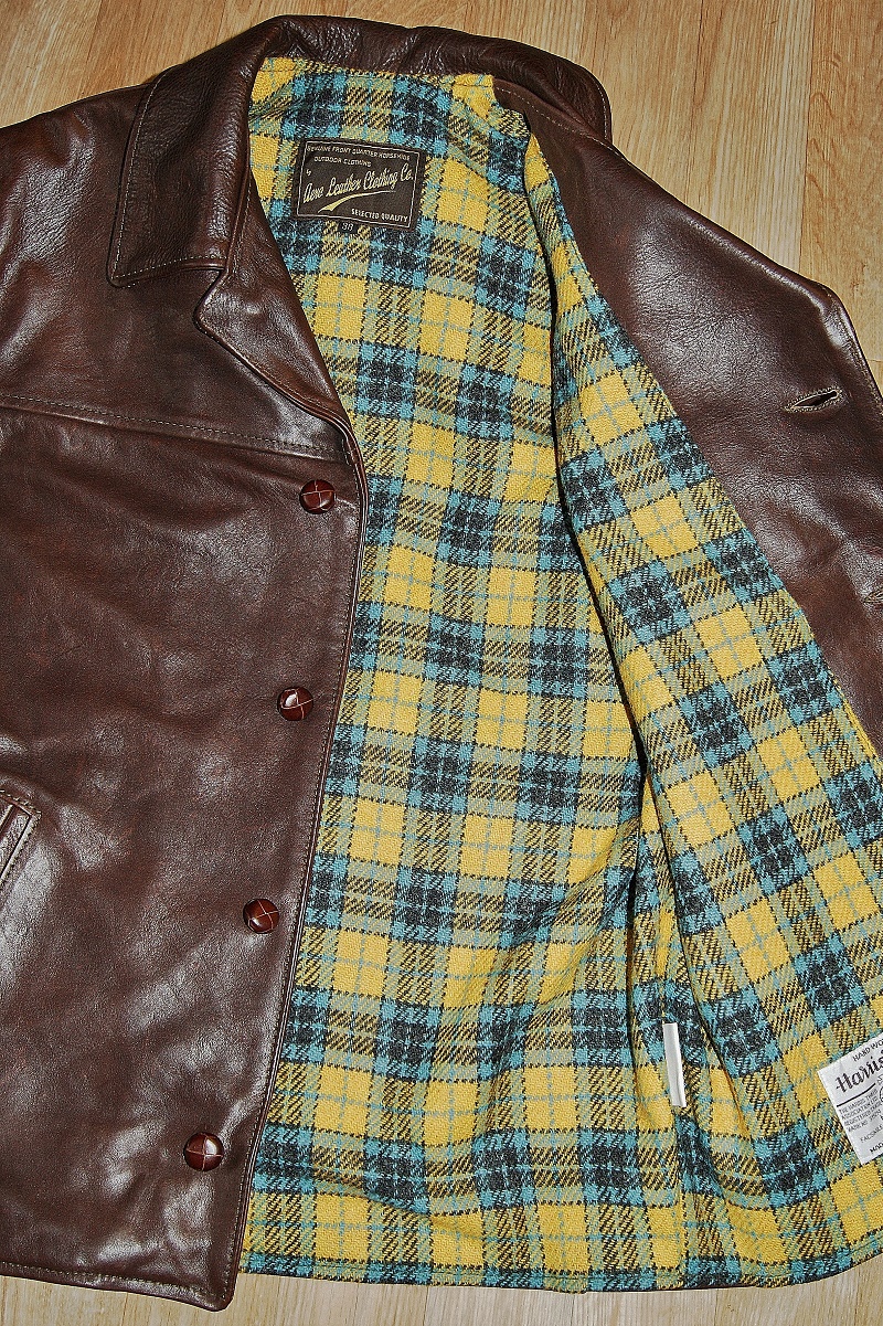 Aero Teamster Tumbled Brown CXL FQHH custom Harris Tweed lining.jpg