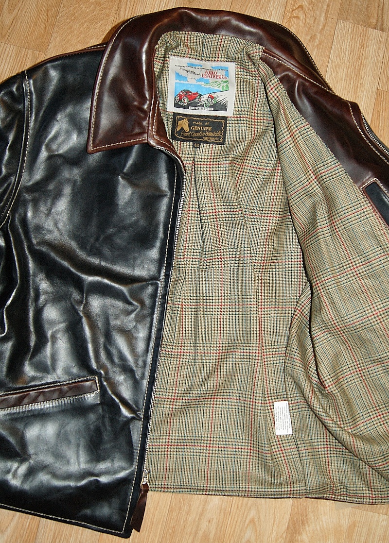 Aero Two-Tone Sunburst Black and Brown CXL FQHH Minto Check wool lining.jpg