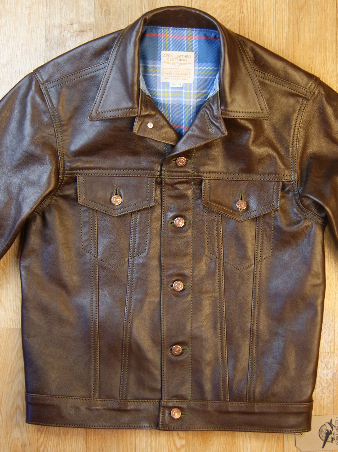 Aero Type 3 557XX Seal Vicenza Horsehide TQC front.jpg