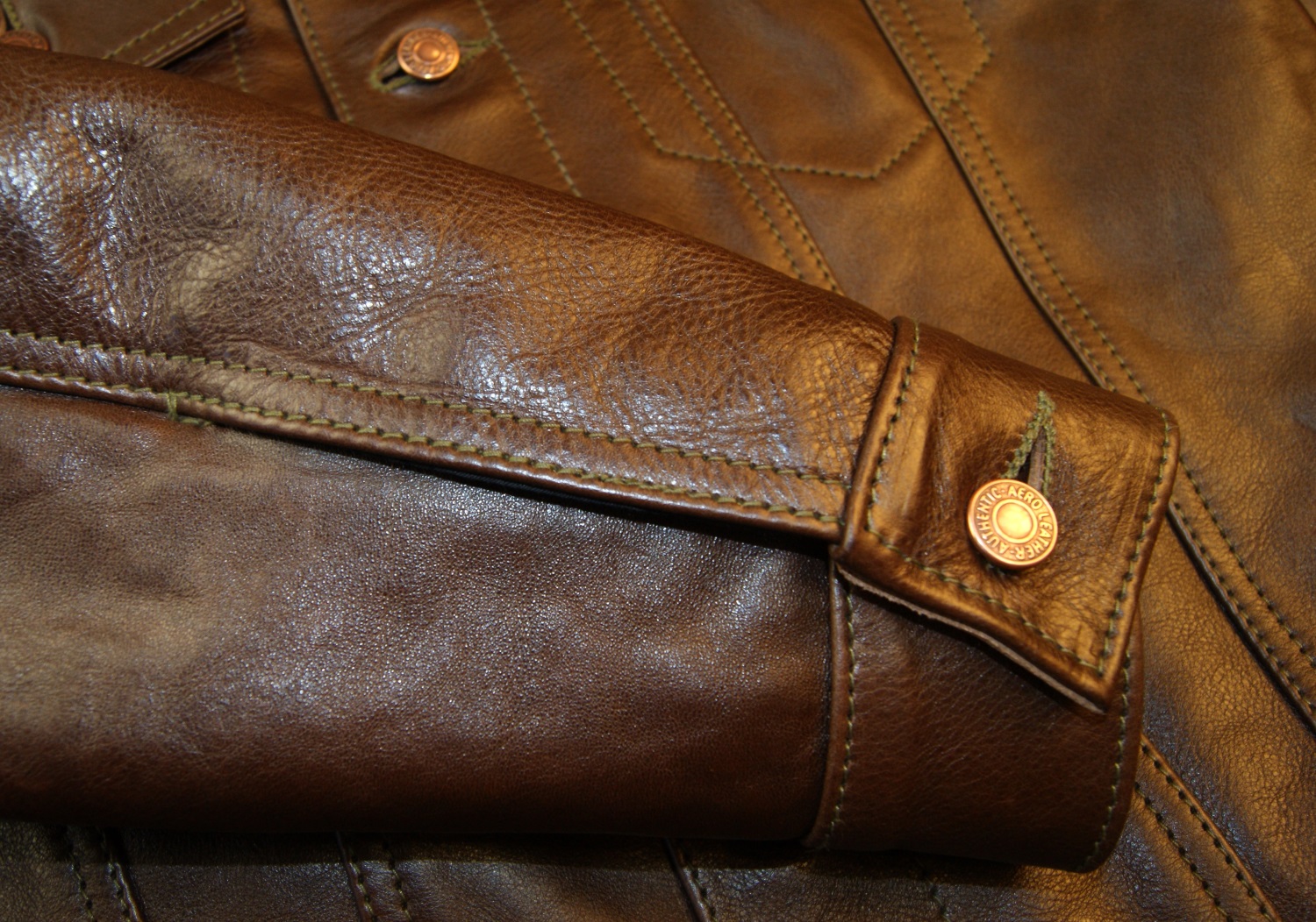Aero Type 3 557XX Seal Vicenza Horsehide TQC sleeve cuff.jpg