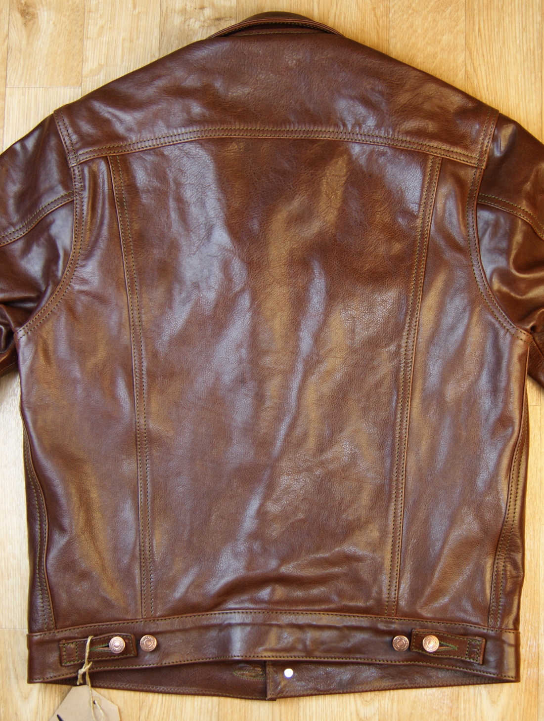 Aero Type 3 557XX Tobacco Badalassi Cowhide back.jpg