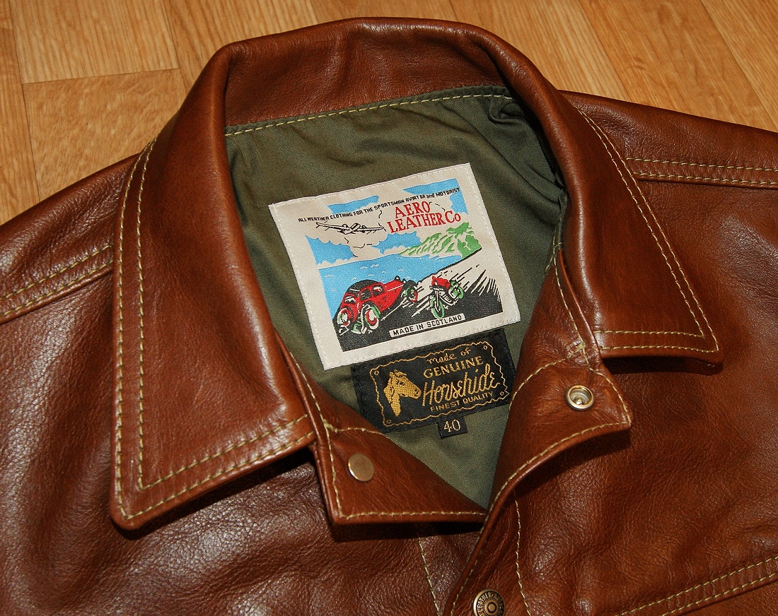 Aero Type 3 Russet Vicenza Horsehide 40 tag.jpg